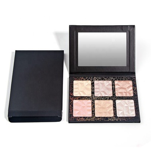 Paleta de polvos prensados con diamantes de 6 colores, nuevos lanzamientos, bronceadores y Resaltadores de etiqueta privada personalizables para maquillaje facial - Product Image 6