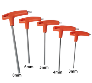 Llave hexagonal industrial personalizada tipo Y/Z con mango en L, de seguridad, con punta de bola, para tornillos de seguridad, con puntas de estrella, Torx, hexagonales y Allen - Product Image 6