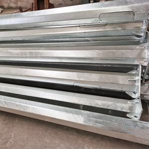 Poste de luz de calle para exteriores personalizado, poste de acero, poste de alumbrado público para iluminación de jardín - Product Image 4