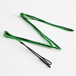 Cuerda para Arco Recurvo Akusta BCY652 ILF AMO 62-70 Pulgadas 12 14 16 18 Hilos Negro-Verde - Product Image 2