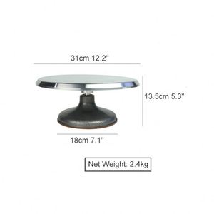 Mâm xoay làm bánh bằng hợp kim nhôm, đế xoay bánh tròn, giá đỡ bánh xoay - Product Image 5