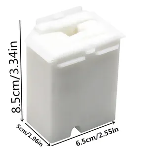 1 boîte de maintenance en plastique pour réservoir de récupération d'encre et éponge absorbante, compatible avec les modèles L1110 L3100 L3110 <span class=keywords><strong>L3150</strong></span> L3160 L3165 L3166 L5190 L3101 L3151 - Product Image 5