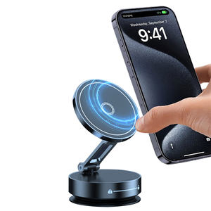 Support de téléphone de voiture à aimant puissant de bonne qualité en alliage d'aluminium de luxe Support de téléphone pour <span class=keywords><strong>tablette</strong></span> de voiture Mur de <span class=keywords><strong>verre</strong></span> Téléphone portable - Product Image 1