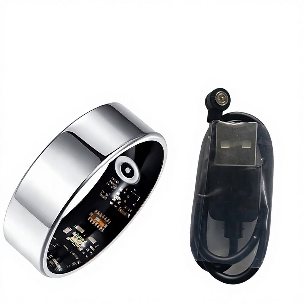 Câble de charge magnétique argenté