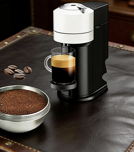 <span class=keywords><strong>Capsule</strong></span> de café réutilisable et rechargeable en acier inoxydable Classic 1 Pod Wareset, best-seller, <span class=keywords><strong>compatible</strong></span> <span class=keywords><strong>Vertuoline</strong></span> 230ML 414ML - Product Image 4