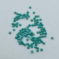 Pierre Turquoise Naturelle Feihuang, Cercle Sculpté, Surface Polie, Pierre Libre pour la Fabrication de Bijoux en Usine