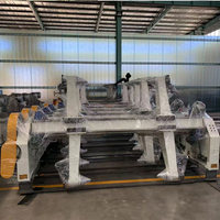 Soporte de rollo de molino sin eje eléctrico automático de 1800mm para rollo de papel corrugado de pie