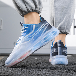 Zapatos Deportivos Casuales para Hombre, Cómodos, para Correr, con Cordones, Ligeros, Antideslizantes, con Suela de Tela Suave, para Gimnasio, Uso Diario, Todas las Temporadas - Product Image 2