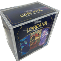 Usine En Gros Costom Acrylique Lorcana Bootser Boîte Vitrine pour Scellé Lorcana Box
