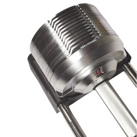 Dumbbell kunci cerdas terbaru bebas bobot 2022 paten Dumbbell dapat disesuaikan 23.5kg/32.5kg/41.5kg/92LB untuk halter kunci cepat