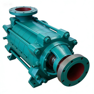 Pompe centrifuge multi-étages sectionnelle MD500-57X12, pompe de surpression horizontale à haute pression 500m³/h, moteur entièrement intégré - Product Image 2