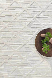 Tapis Bohème Lavable OEM, Motif Géométrique Moderne en Relief, Antidérapant, pour Salon, Chambre, Décoration Intérieure - Product Image 5