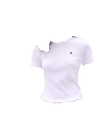 Meilleure édition – T-shirts décontractés brodés pour femmes, coupe ajustée, grandes tailles, en Robex/Suplex, col rond, manches longues, respirants, anti-plis, 100 % coton