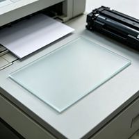 Electronic Grade Anti-Newton Ring Optical Glass, Ultra Flat Frosted Glass for Precision Inspection & Electronic Equipment