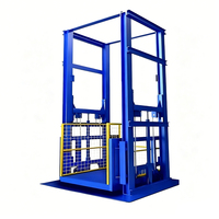 Monte-charge électrique vertical fiable pour charges légères, hauteur 2,5 m, 200 kg, petit élévateur de marchandises pour mezzanine