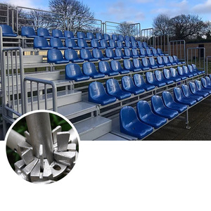 Tribuna móvil <span class=keywords><strong>de</strong></span> acero resistente-Tribuna <span class=keywords><strong>de</strong></span> asientos temporales <span class=keywords><strong>de</strong></span> despliegue rápido para estadios y eventos al aire libre - Product Image 1