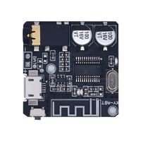 Carte d'amplificateur audio de voiture DIY personnalisable, module récepteur audio 5.0, décodeur MP3, connectivité sans fil, accessoires de connexion