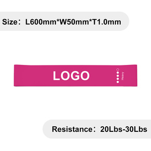 Custom Logo Resistance <b>Bands</b>, Exercise Loop <b>Band</b> 5-Set with Carry Bag, Elastic <b>Workout</b> <b>Bands</b> for Men Women, Strength Training - Product Image 5