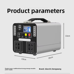 Nuevo Evaporador de Energía Solar Portátil de 500W para Exteriores, Gran Capacidad de Almacenamiento de Energía, Ideal para Camping y Puestos de Mercado Nocturno, 220V - Product Image 1
