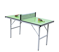 Table de ping-pong pliable professionnelle pour adultes et adolescents, montage rapide, portable, pour intérieur et extérieur, avec filet.