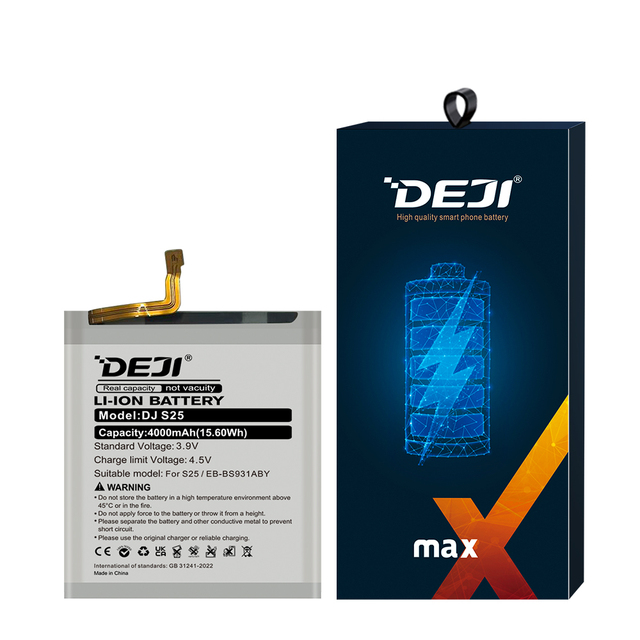DEJI EB-BS931ABY OEM High-Quality Mobile Phone Replacement Battery High Capacity for Samsung Galaxy S25 5G PSE KC UKCA TUV