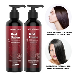 Juego de champú y acondicionador para el cabello, anticaspa y Control de aceite, cebolla roja, Herbal, marca privada - Product Image 5
