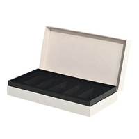 Boîte cadeau écologique avec logo personnalisé Boîte à rouge à lèvres magnétique cosmétique en relief de luxe Emballage avec insertion Eva