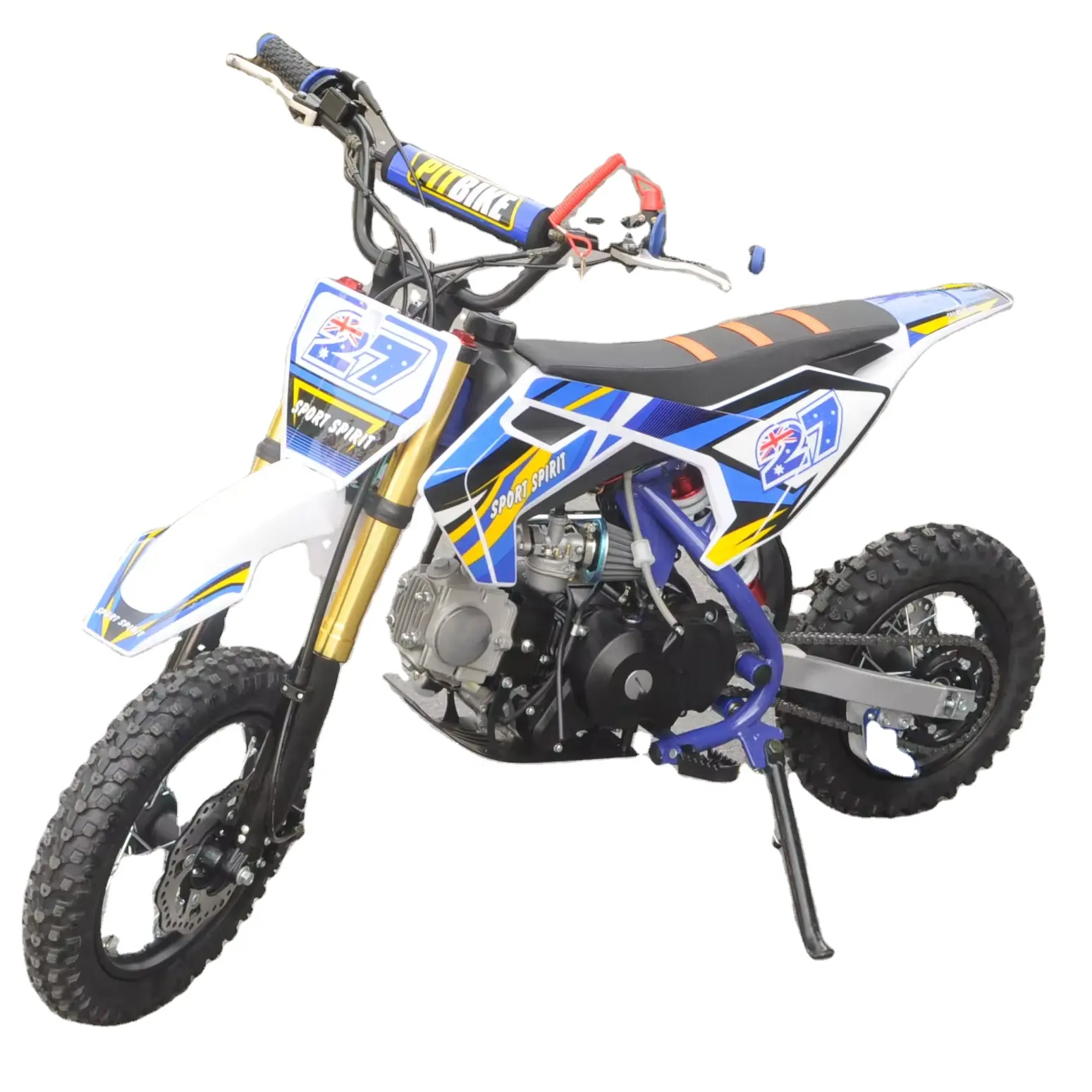 2024 nuove vendite calde 110cc 125cc automatico 4 tempi dirt bike moto benzina Dirt Bike benzina Pit Bike per la vendita con CE