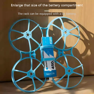 Marco de cuadricóptero sin escobillas Meteor75 Pro Whoop de plástico, hélices de 1102 de 45 mm, 88.8 mm compatibles con F4 1S 5A FC - Product Image 2