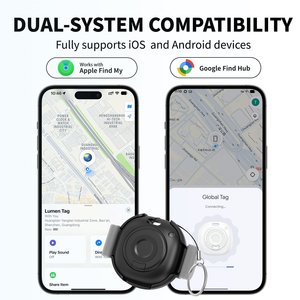 Set Personalizzati di Localizzatori Smart Certificati MFI, Mini Tracker Bluetooth per Chiavi, Portafogli, Bagagli, Compatibili con iOS e Android - Product Image 6