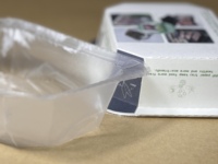 Papierverpackung Lebensmittelgeeignete Schwarze MAP-Papierschale für Frischfleisch/Fertiggerichte-Verpackung