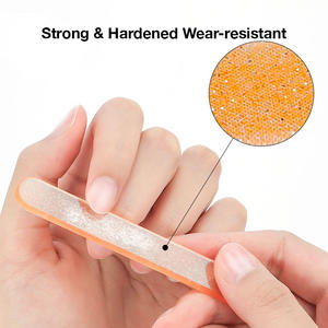 Lima de Uñas de Cristal Nano con Purpurina Personalizable para Herramientas de Manicura de Salón, Limas de Uñas Coloridas y Pulimentadas - Product Image 4