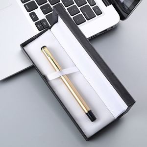 Custom Logo Promotional Luxury Business Gift Black Metal Roller Ball Point <b>Pens</b> Set With <b>Box</b> - Product Image 4