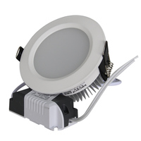 Plafonnier LED encastré rond 5W 9W 12W 15W 18W, alimentation directe usine, 110V 220V, panneau lumineux OEM