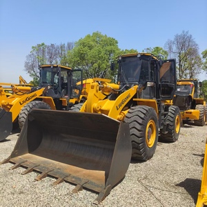 Cargador de ruedas Liugong 856 usado en buenas condiciones Cargador frontal de 6 toneladas con componentes de motor central Modelos 856H 862H - Product Image 2