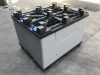 Couvercle de palette en plastique HDPE 1200*1000mm pour boîte de stockage Conteneur d'expédition