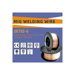 Precio al por Mayor de Alambre de Soldadura Recubierto de Cobre AWS A5.18 0.8mm-1.6mm <span class=keywords><strong>ER70S</strong></span>-6 - Product Image 1
