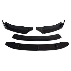 Splitter avant BMW 4 sections noir brillant ABS pour X3 2014 2016 - Product Image 4