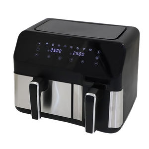 Aifa большая емкость, двойная корзина, Воздушная фритюрница, две комнаты, <span class=keywords><strong>2</strong></span> независимые корзины, двухзонная воздушная фритюрница, 10 л, 11 л, 12 л - Product Image 5