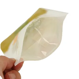 सूखे आम के लिए कस्टम प्रिंट ड्राई फूड ज़िप फल जमे हुए सूखे प्लास्टिक पैकेजिंग बैग
