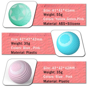 Juguete para Perros con Bola Rodante Automática por Gravedad, Juguete Interactivo Eléctrico Inteligente, Clásico de Dibujos Animados, Recargable, de Silicona, para Entrenamiento de Mascotas - Product Image 6