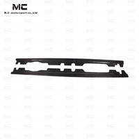 E Style Bumper bibir tepi samping serat karbon, untuk bibir samping 3 Seri E90 E92 E93 M3 2008-2013