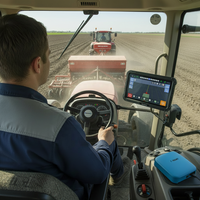 Système de direction automatique pour tracteur, kits de pilotage autonome, système de guidage pour moissonneuse-batteuse et repiqueuse, pilote automatique