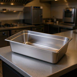 Olla de Vapor de Acero Inoxidable de Tamaño Completo, 6 Pulgadas de Profundidad, Antiadherente, para Restaurantes, Hoteles, Servicios de Catering, Almacenamiento, Resistente al Óxido, para Uso Doméstico - Product Image 2