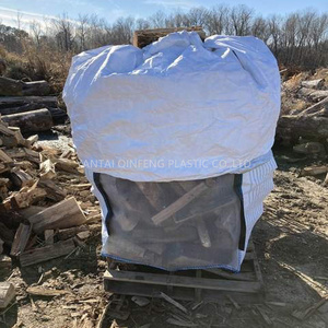 U-type 100% PP Số Lượng Lớn Túi Dệt Thông Gió <span class=keywords><strong>FIBC</strong></span> Túi Tùy Chỉnh Củi Củi Lưới Đóng Gói Túi Lưới Bán Buôn - Product Image 4