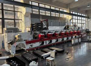 Macchina da stampa flessografica roll-to-roll per pellicole termoretraibili a banda stretta, ideale per la produzione di etichette e linee di conversione - Product Image 2