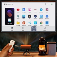 Projecteur Laser KLF 1080P en Gros, Android 11, WIFI6, BT5.2, H713, Mini Système, Plastique, Ultra Courte Portée, pour Home Cinéma