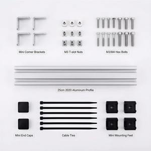 Profilé en aluminium léger extrudé 2020, rainure en T de 6 mm <span class=keywords><strong>pour</strong></span> projets DIY, petit cadre d'imprimante 3D, applications hobby - Product Image 6