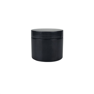 Vasetti di crema per la cura della pelle in <span class=keywords><strong>plastica</strong></span> nera <span class=keywords><strong>50</strong></span> <span class=keywords><strong>ml</strong></span> 80 <span class=keywords><strong>ml</strong></span> 100 <span class=keywords><strong>ml</strong></span> 150 <span class=keywords><strong>ml</strong></span> 200 <span class=keywords><strong>ml</strong></span> 250 <span class=keywords><strong>ml</strong></span> crema per la pulizia del corpo contenitore per animali domestici con coperchio - Product Image 1