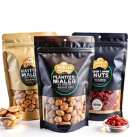Pochette alimentaire refermable personnalisée en PE avec impression en héliogravure, idéale pour le stockage de bonbons, snacks, lait, gelée et aliments pour animaux de compagnie